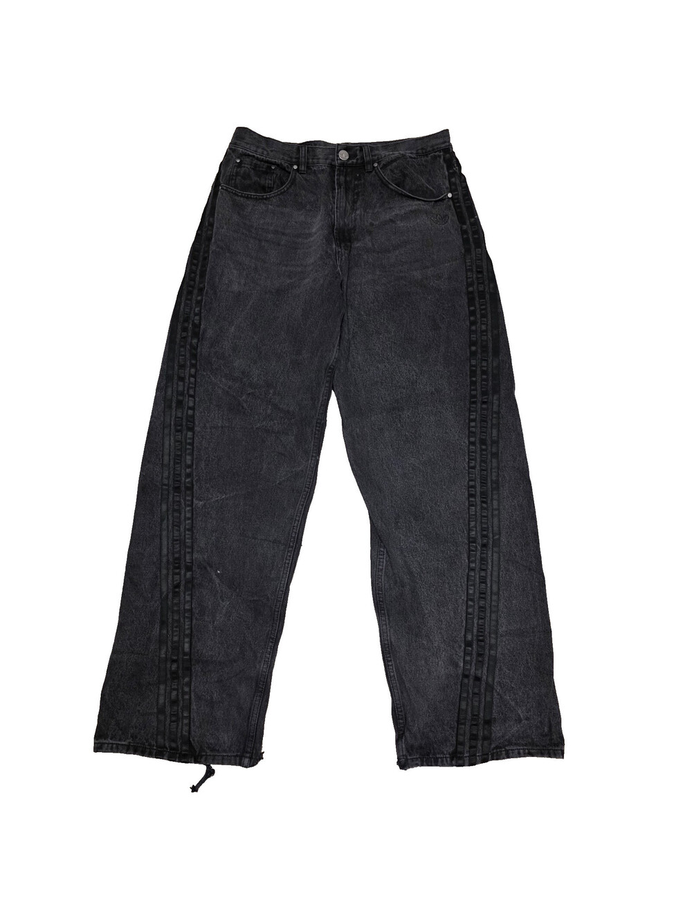 Adidas Adilenium Season 3 Loose Fit Denim Pants Jeans 31 x 31 Black Washed 3 str